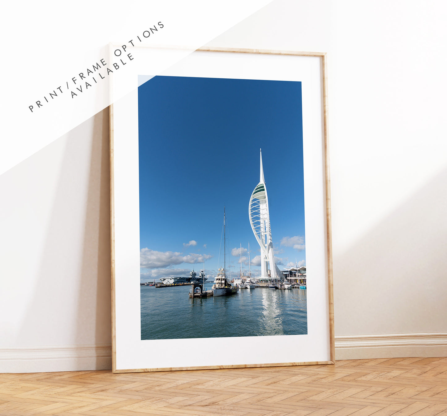 Spinnaker Tower - Photography Print - Portsmouth and Southsea Prints - Wall Art -  Frame and Canvas Options - Portrait