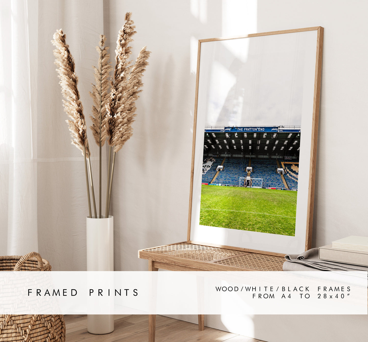 Fratton Park - Photography Print - Portsmouth and Southsea Prints - Wall Art -  Frame and Canvas Options - Portrait