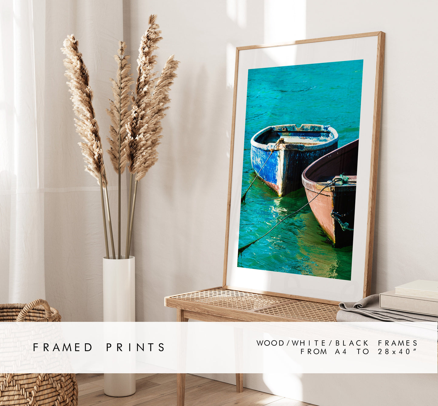 Boats at the Hard - Photography Print - Portsmouth and Southsea Prints - Wall Art -  Frame and Canvas Options - Portrait