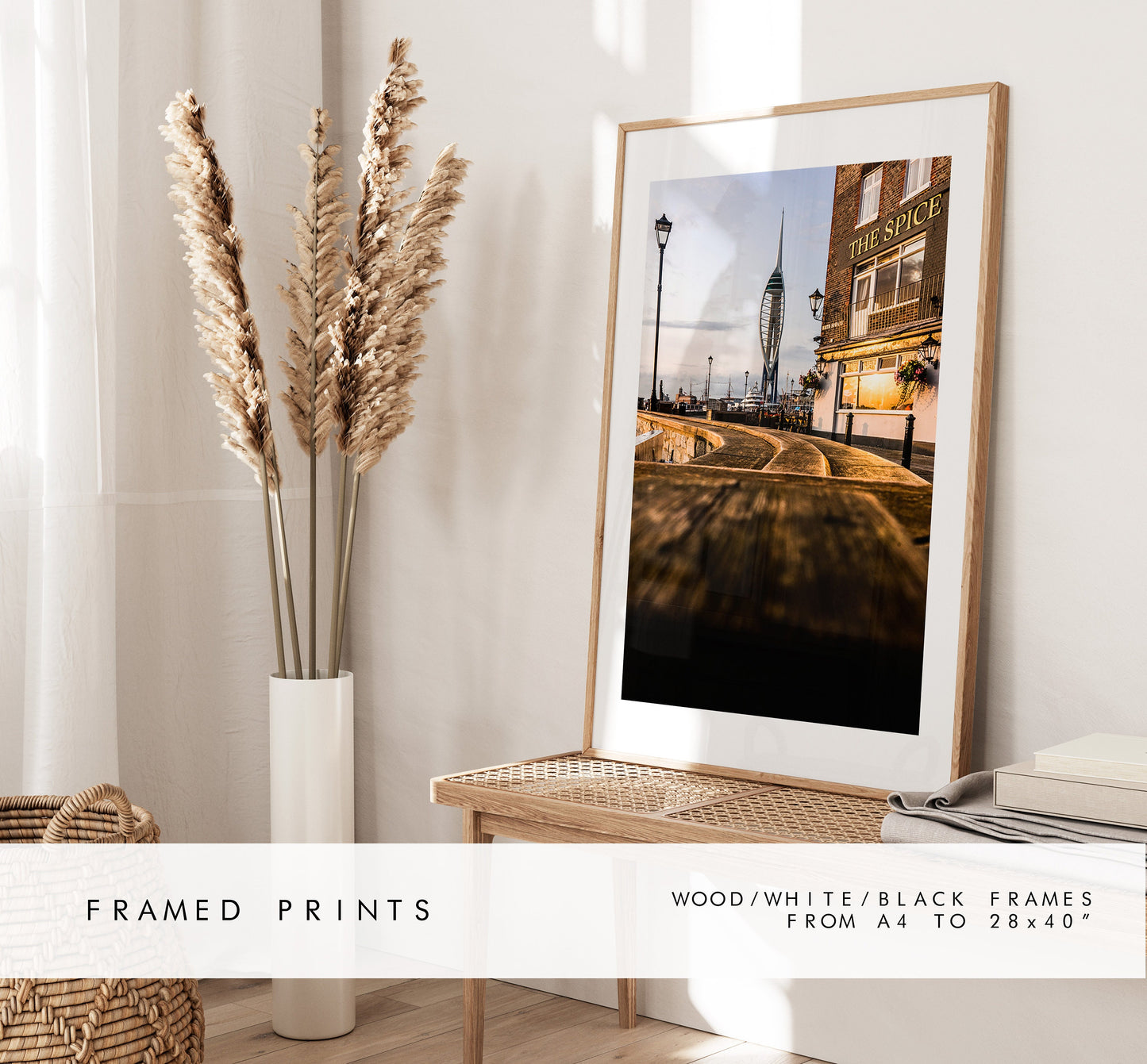 Spice Island - Photography Print - Portsmouth and Southsea Prints - Wall Art -  Frame and Canvas Options - Portrait