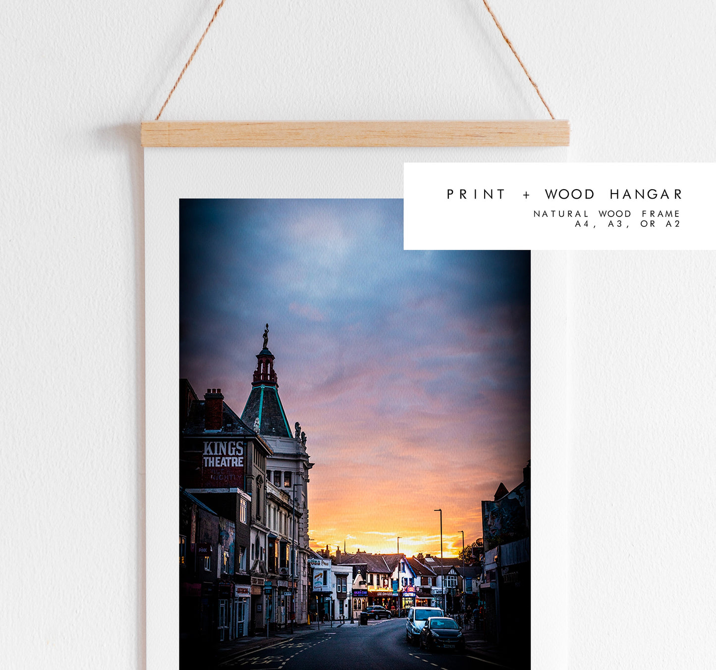 Albert Road - Photography Print - Portsmouth and Southsea Prints - Wall Art -  Frame and Canvas Options - Portrait