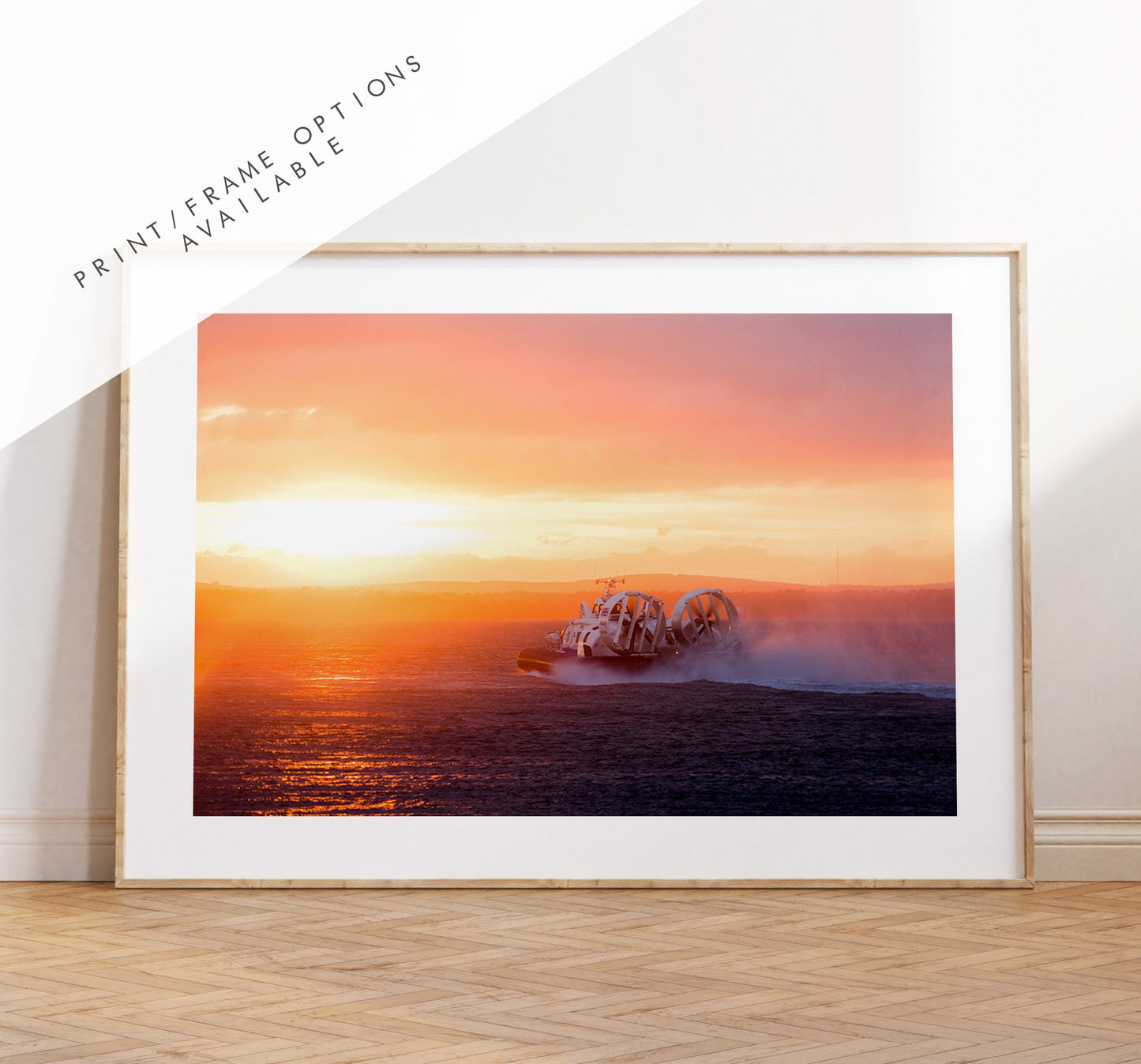 Southsea Hovercraft - Photography Print - Portsmouth and Southsea Prints - Wall Art -  Frame and Canvas Options - Landscape