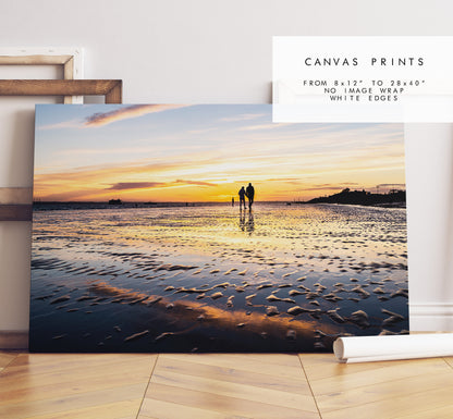 Southsea Beach - Photography Print - Portsmouth and Southsea Prints - Wall Art -  Frame and Canvas Options - Landscape