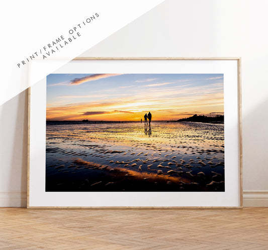 Southsea Beach - Photography Print - Portsmouth and Southsea Prints - Wall Art -  Frame and Canvas Options - Landscape