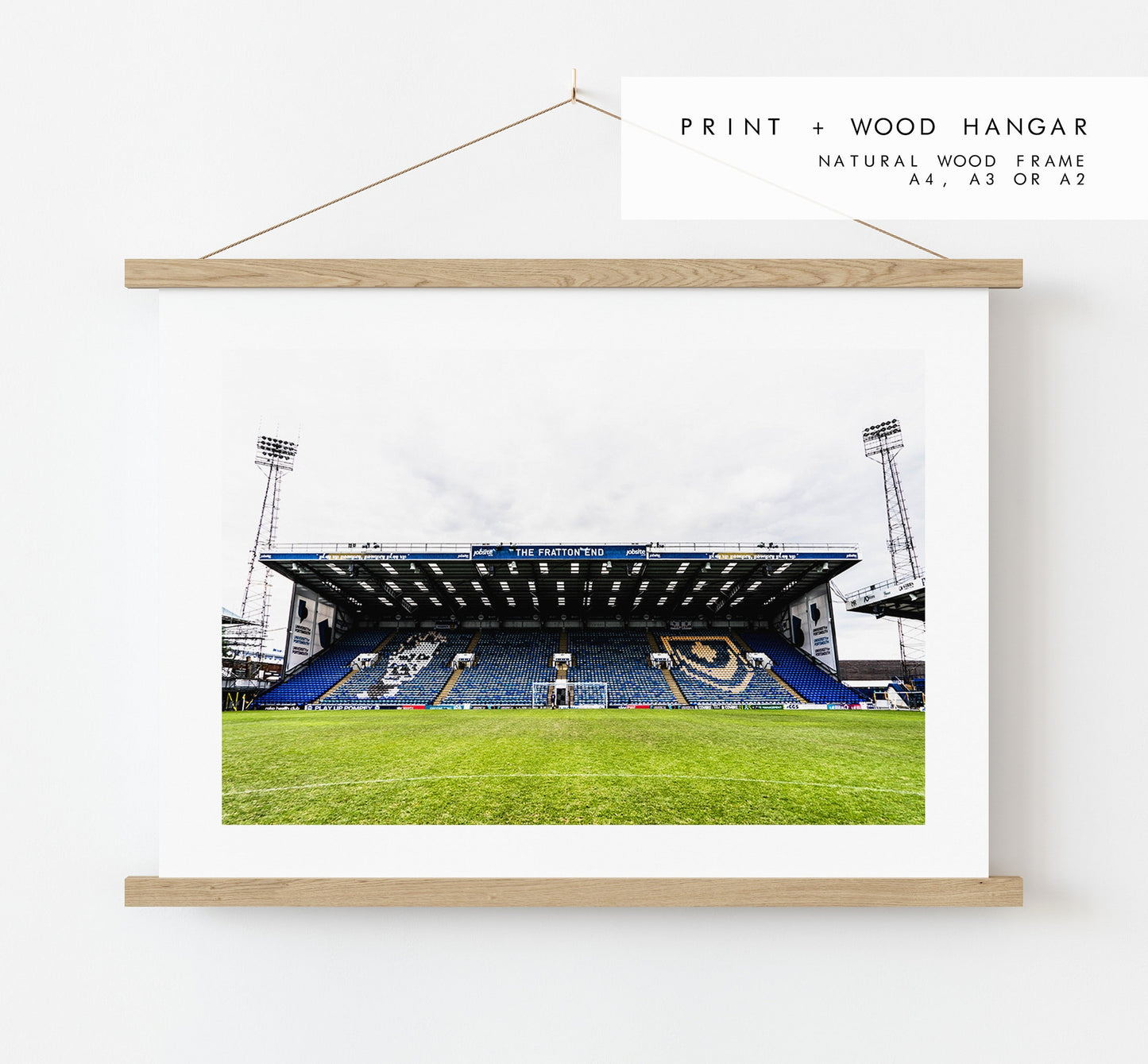 Fratton Park - Photography Print - Portsmouth and Southsea Prints - Wall Art -  Frame and Canvas Options - Landscape