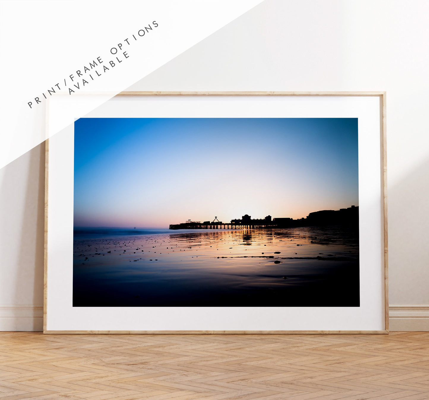 Southsea Beach - Photography Print - Portsmouth and Southsea Prints - Wall Art -  Frame and Canvas Options - Landscape