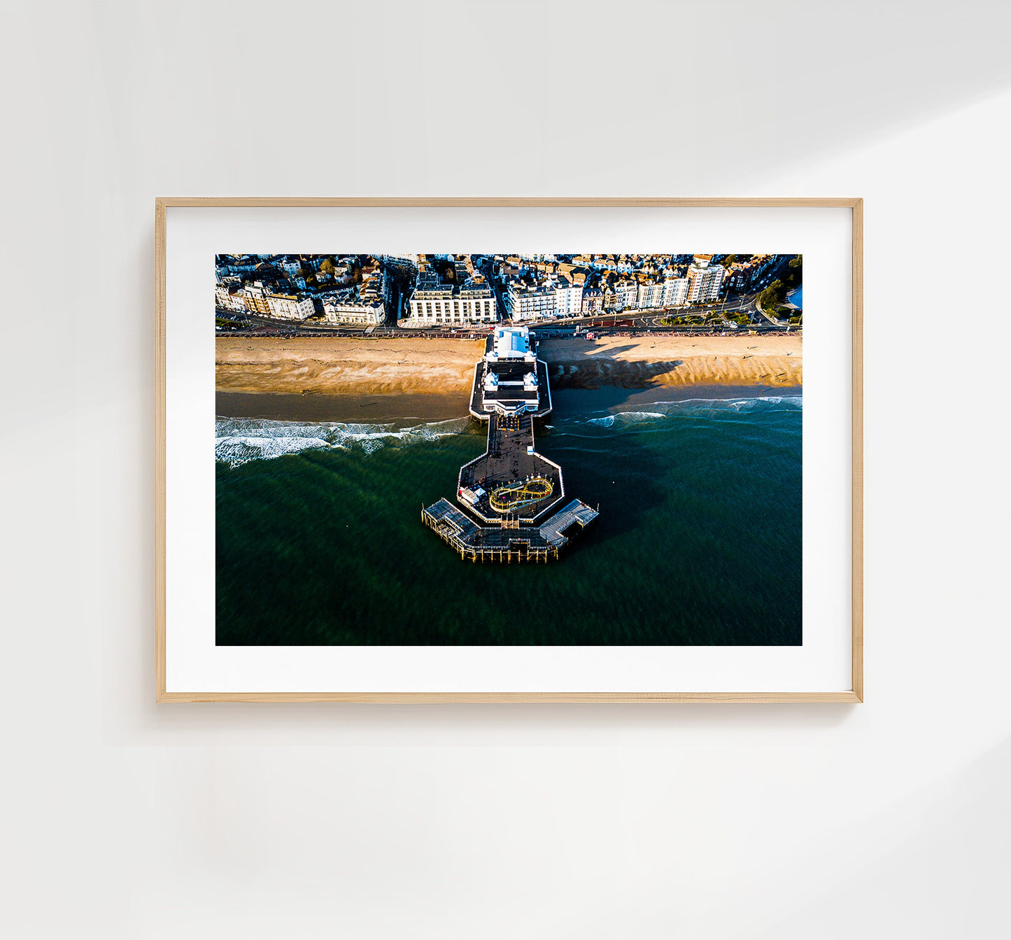 South Parade Pier - Photography Print - Portsmouth and Southsea Prints - Wall Art -  Frame and Canvas Options - Landscape - Aerial