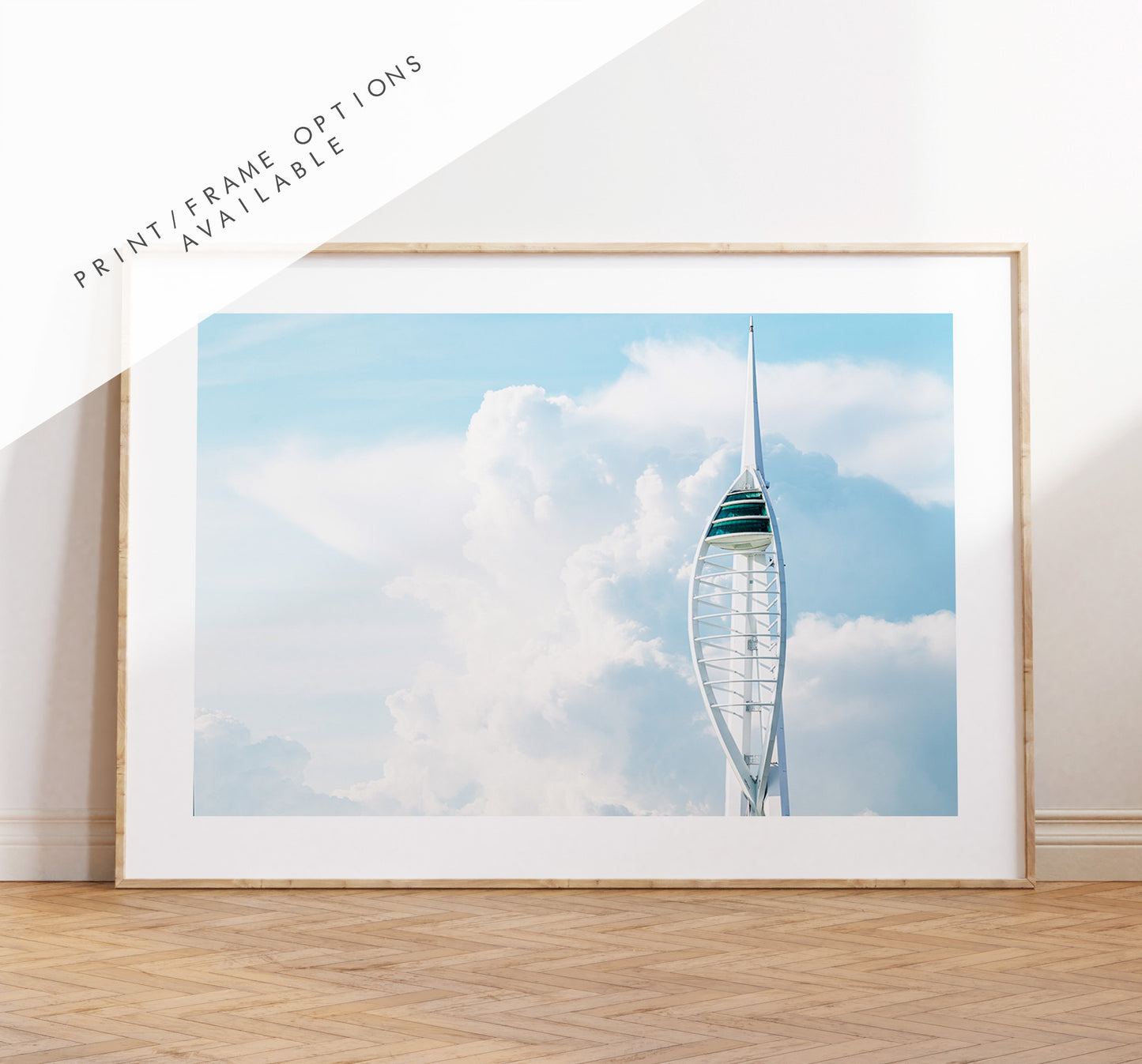 Spinnaker Tower - Photography Print - Portsmouth and Southsea Prints - Wall Art -  Frame and Canvas Options - Landscape