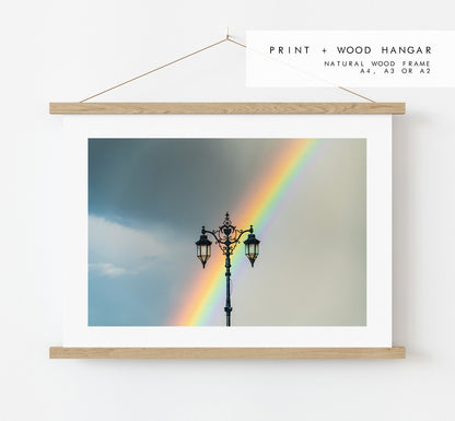 Southsea Rainbow - Photography Print - Portsmouth and Southsea Prints - Wall Art -  Frame and Canvas Options - Landscape