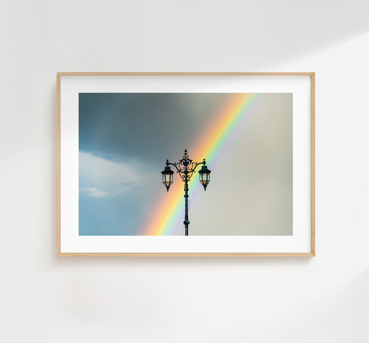 Southsea Rainbow - Photography Print - Portsmouth and Southsea Prints - Wall Art -  Frame and Canvas Options - Landscape