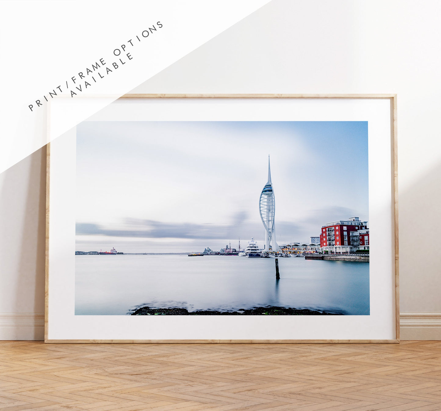 Spinnaker Tower - Photography Print - Portsmouth and Southsea Prints - Wall Art -  Frame and Canvas Options - Landscape