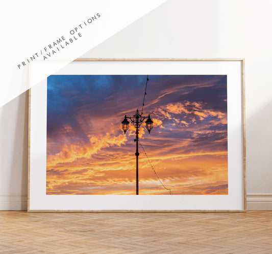 Southsea Sunsets - Photography Print - Portsmouth and Southsea Prints - Wall Art -  Frame and Canvas Options - Landscape