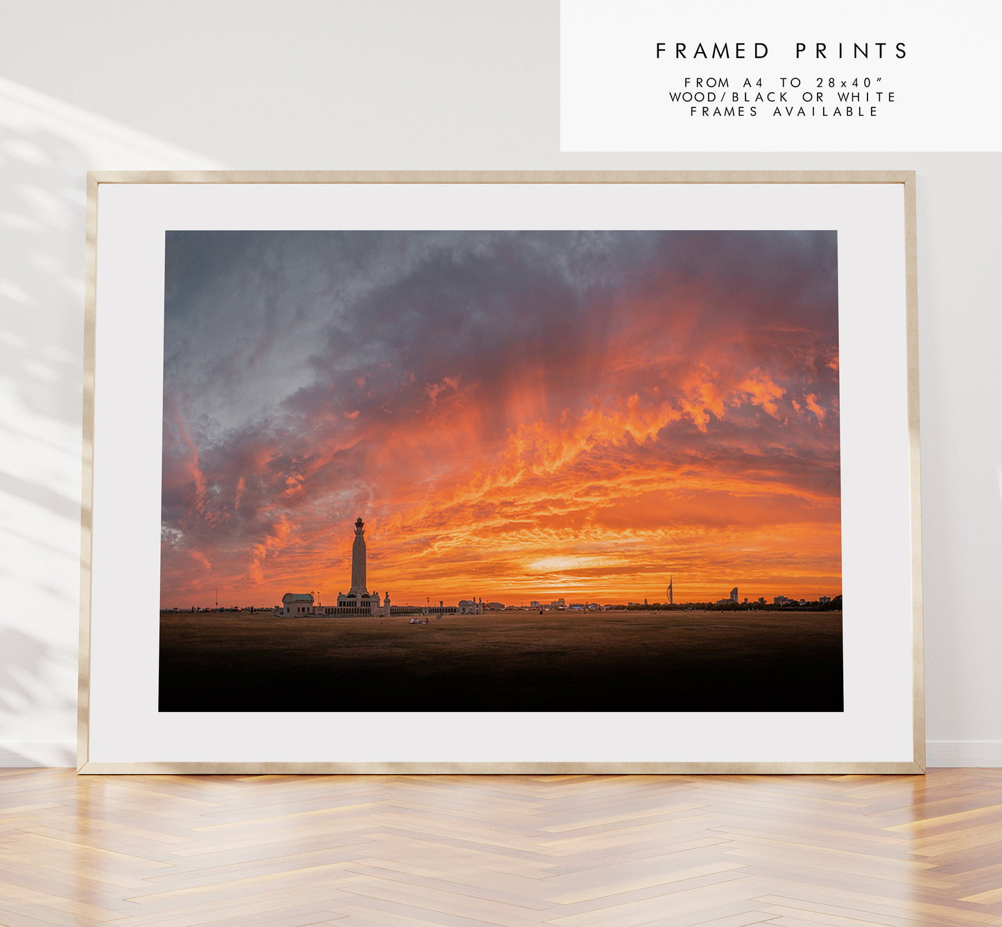 Southsea Common - Photography Print - Portsmouth and Southsea Prints - Wall Art -  Frame and Canvas Options - Landscape