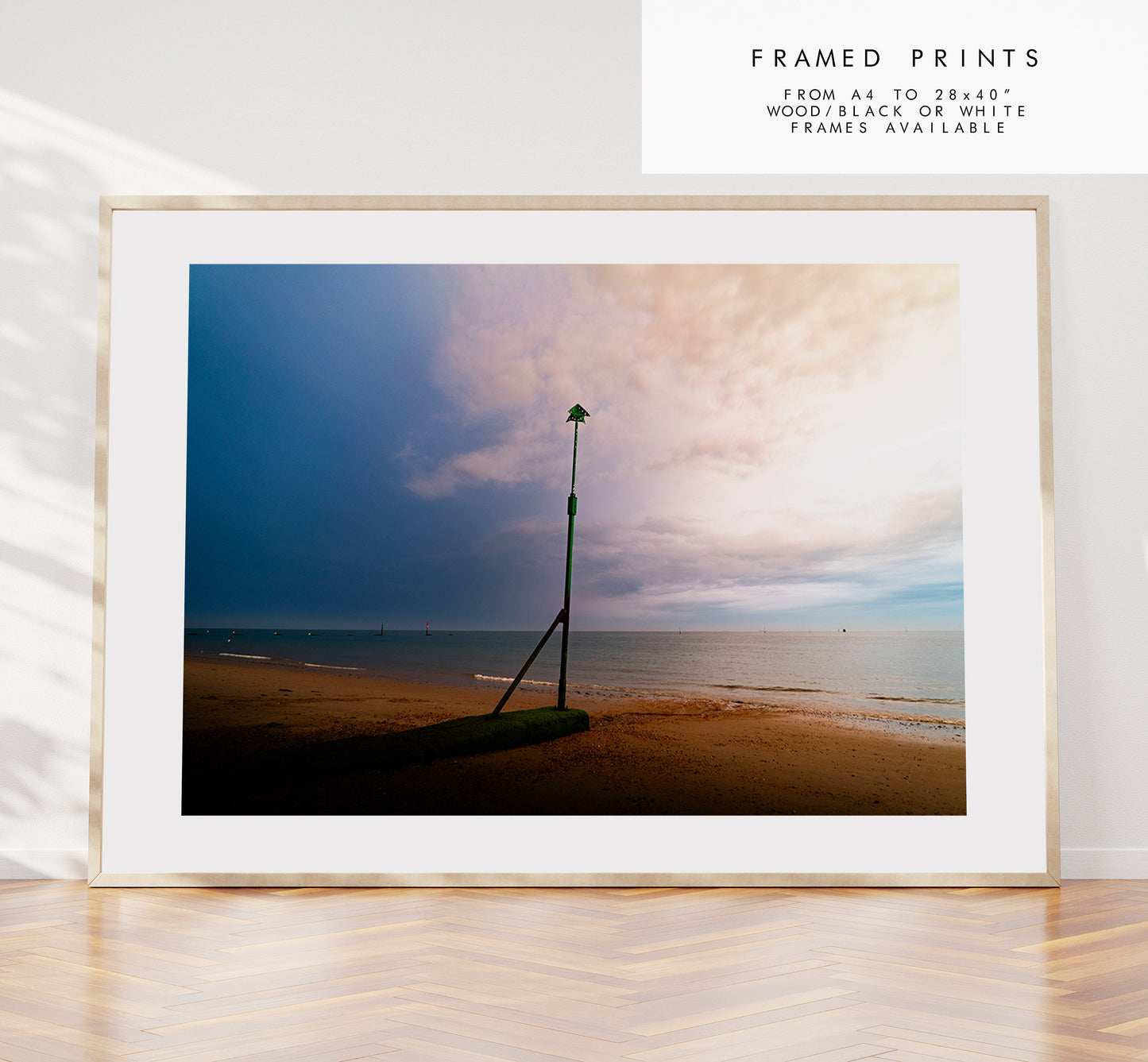 Eastney Beach - Photography Print - Portsmouth and Southsea Prints - Wall Art -  Frame and Canvas Options - Landscape