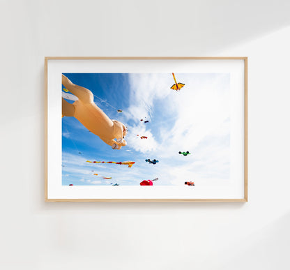 Southsea Kite Festival - Photography Print - Portsmouth and Southsea Prints - Wall Art -  Frame and Canvas Options - Landscape