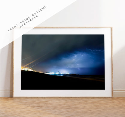 Southsea Storms - Photography Print - Portsmouth and Southsea Prints - Wall Art -  Frame and Canvas Options - Landscape