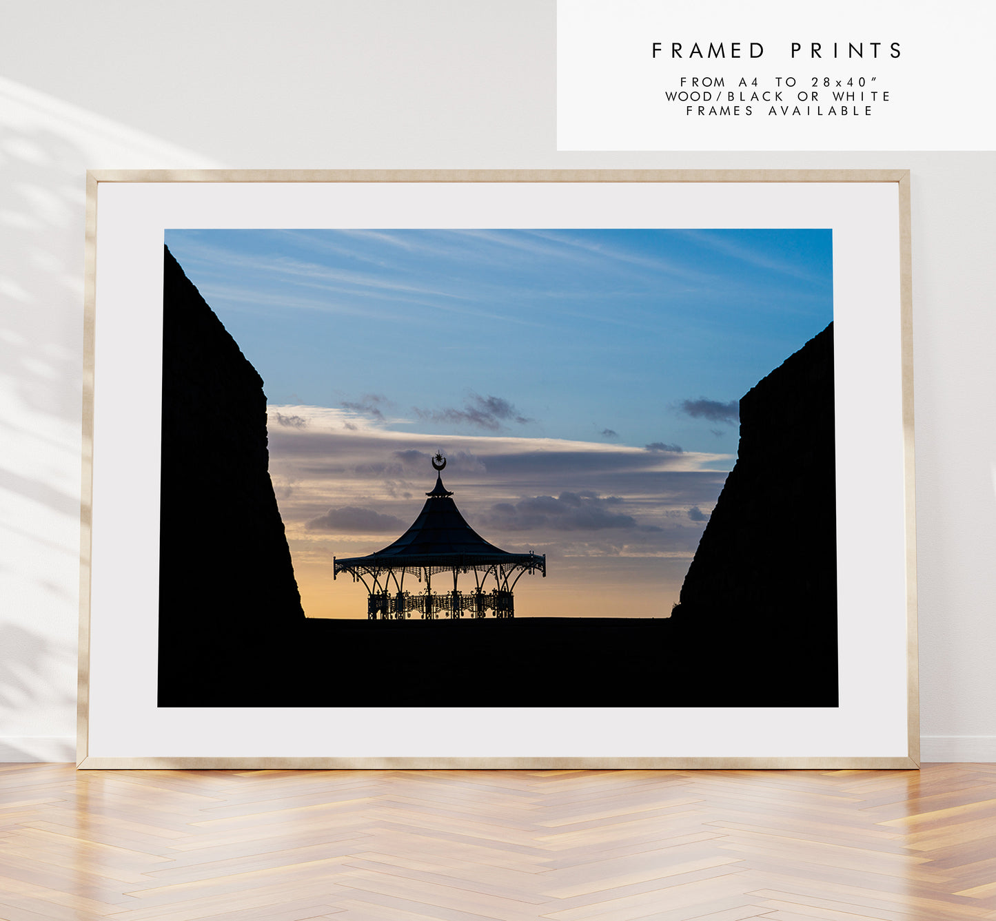 Southsea Bandstand - Photography Print - Portsmouth and Southsea Prints - Wall Art -  Frame and Canvas Options - Landscape