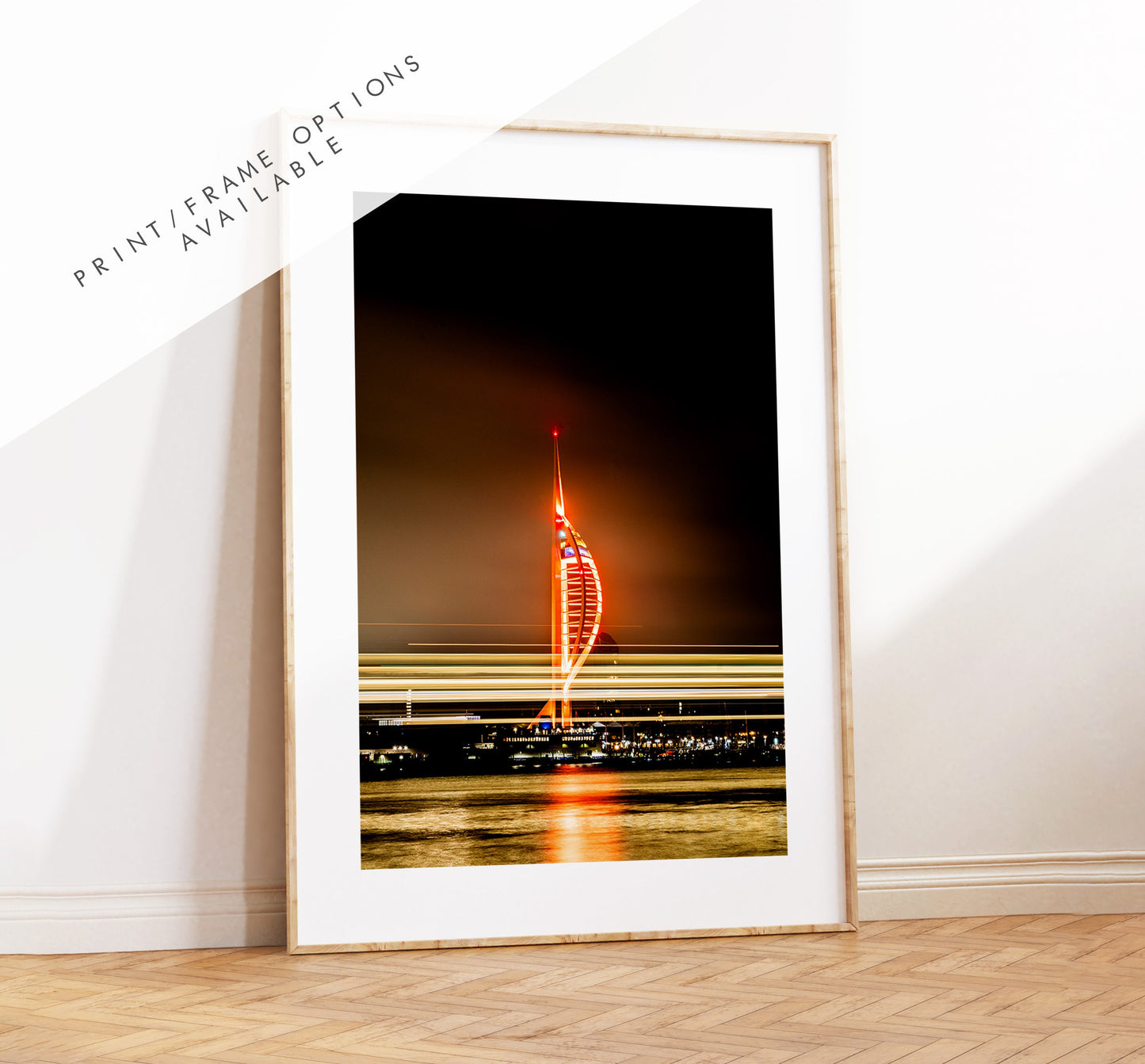 Spinnaker Tower - Photography Print - Portsmouth and Southsea Prints - Wall Art -  Frame and Canvas Options - Portrait