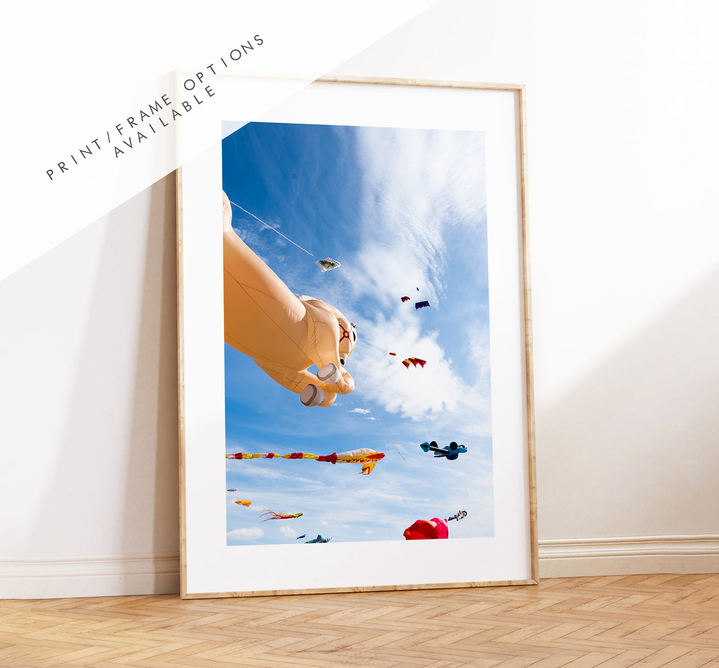 Southsea Kite Festival - Photography Print - Portsmouth and Southsea Prints - Wall Art -  Frame and Canvas Options - Portrait