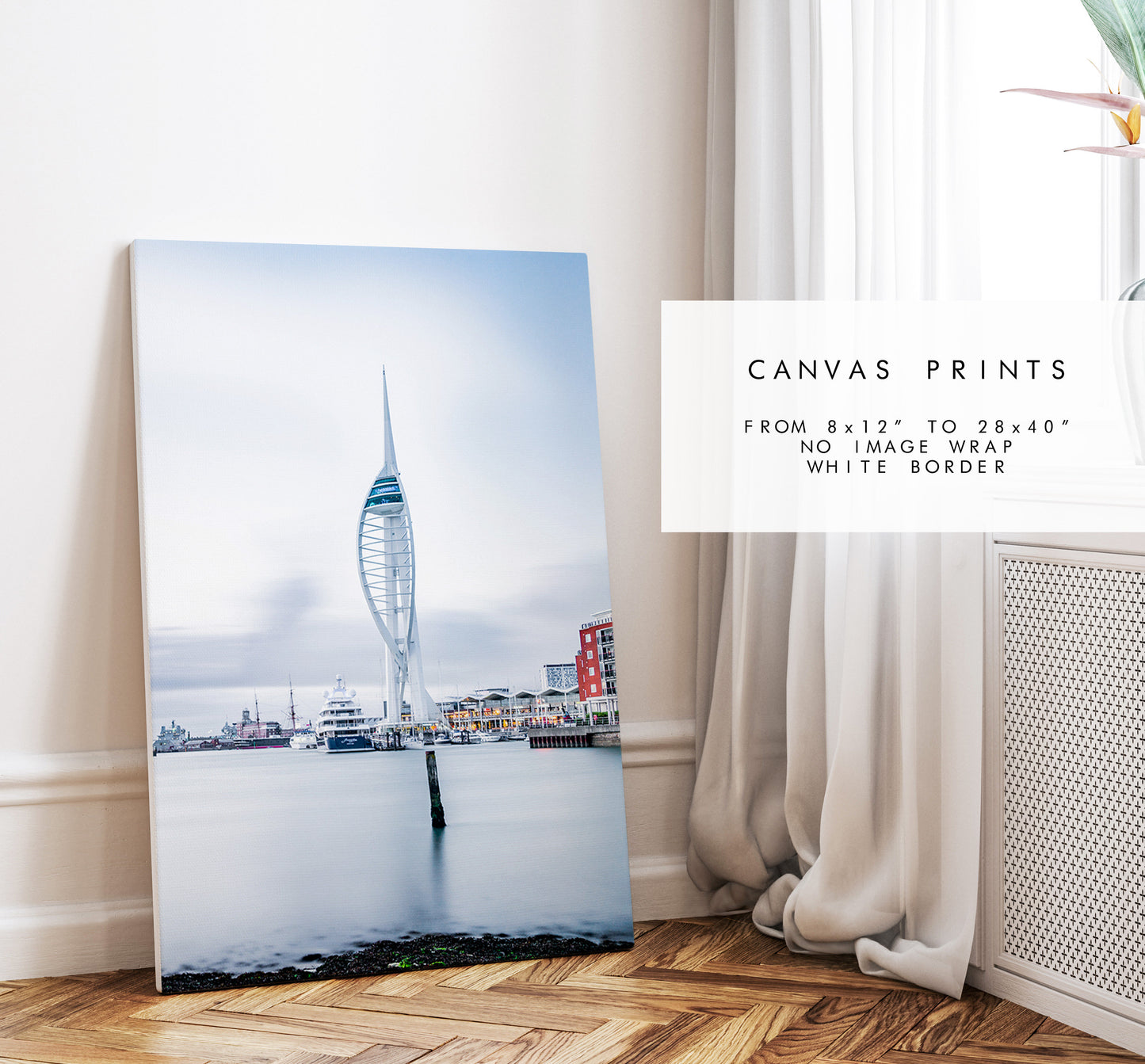 Portsmouth Print Set x3 - Blues - Photography Print Set - Portsmouth - Southsea - Spinnaker - South Parade Pier - Southsea Seafront