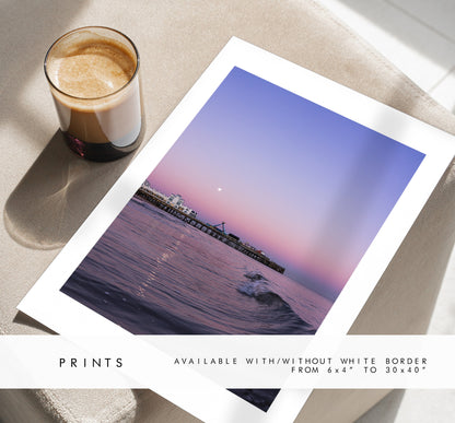 Southsea Print Set x3 - Sunsets - Photography Print Set - Portsmouth - Southsea - South Parade Pier - Spinnaker Tower - Southsea Seafront