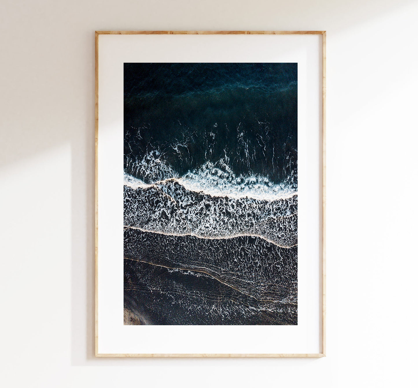 Black Beach Santorini - Santorini Photography Print - Perissa - Black Beach - Beach Photography - Beach Poster - Print - Coastal Decor