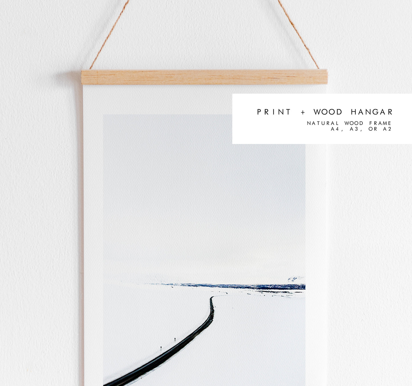 Minimalist Iceland Print - Iceland Photography Print - Iceland Wall Art - Iceland Poster - Black and White Photography - Thingvellir - Gift