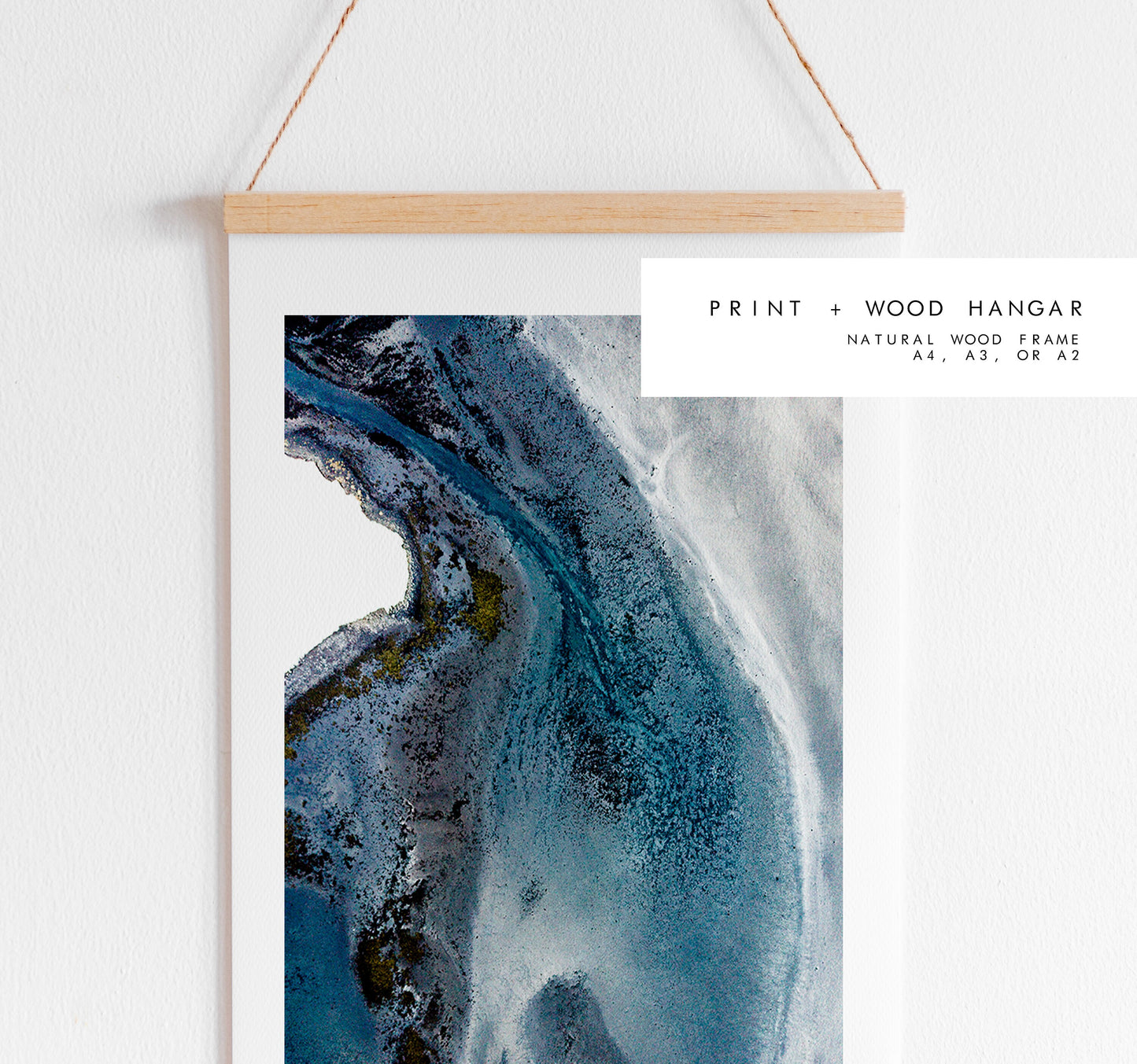 Coastal Patterns - Iceland Photography Print - Iceland Wall Art - Iceland Poster - Aerial Photography - Aerial Print - Coastal - Icelandic