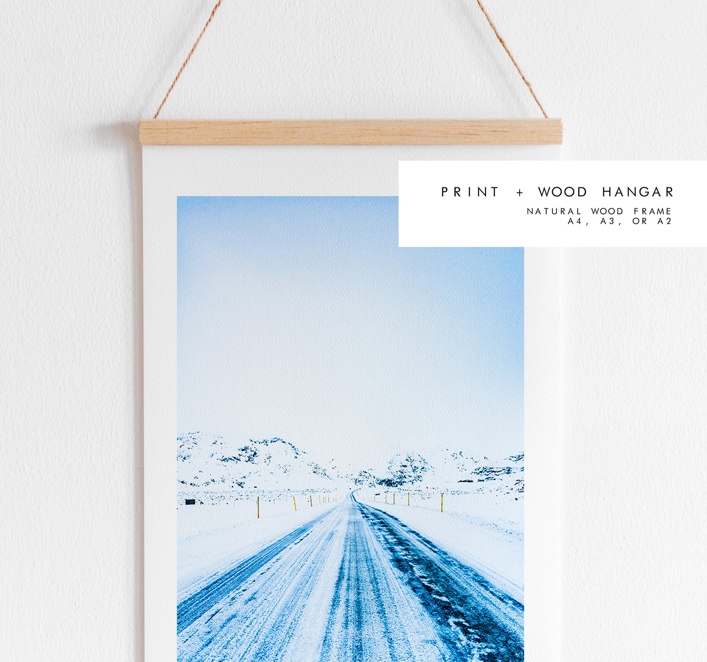 Iceland Print - Iceland Photography Print - Iceland Wall Art - Iceland Poster - Icelandic Roads - Coastal Route - Minimalist - Contemporary