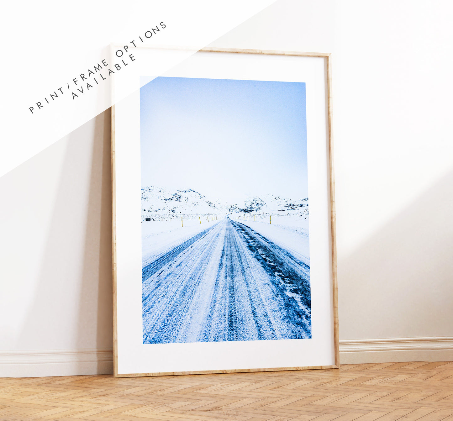 Iceland Print - Iceland Photography Print - Iceland Wall Art - Iceland Poster - Icelandic Roads - Coastal Route - Minimalist - Contemporary