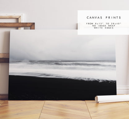 Stormy Seascape - Iceland Photography Print - Iceland Wall Art - Iceland Poster - Landscape - Storms - Sea - Atlantic - Contemporary - Seas