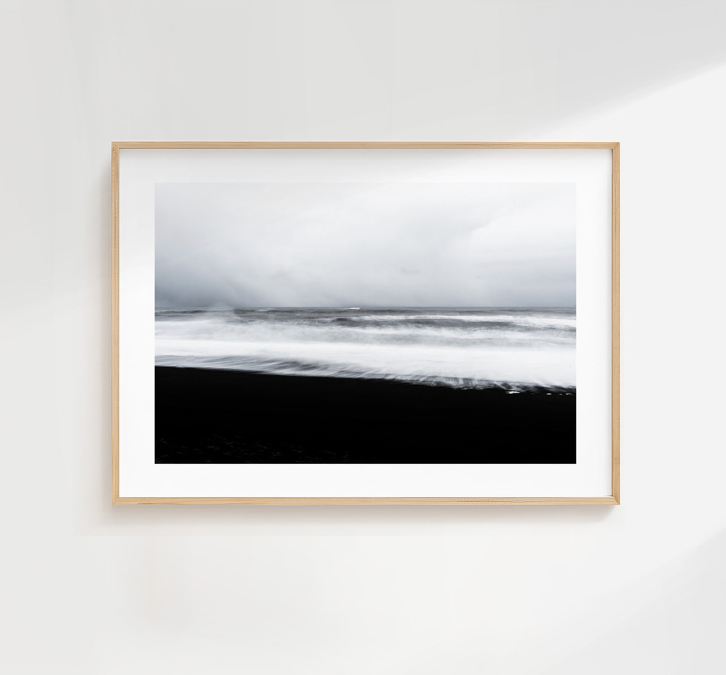 Stormy Seascape - Iceland Photography Print - Iceland Wall Art - Iceland Poster - Landscape - Storms - Sea - Atlantic - Contemporary - Seas