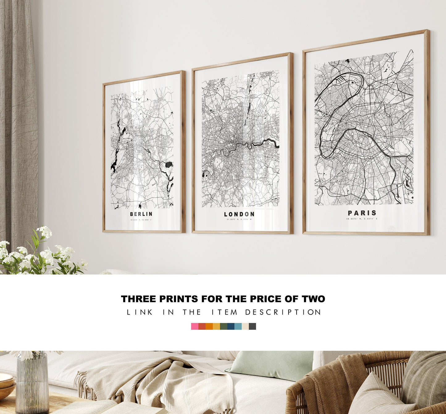 Wiesbaden Map Print - City Map Poster - Map Wall Art - Germany City Maps - Wiesbaden Print - Wiesbaden Poster - Minimalist City Map