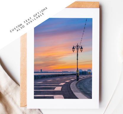 Southsea Greeting Card - Portsmouth and Southsea Photography Greeting Cards - Envelope Included - Birthday - Wedding - Anniversary