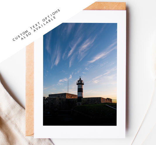 Southsea Castle Greeting Card - Portsmouth and Southsea Photography Greeting Cards - Envelope Included - Birthday - Wedding - Anniversary