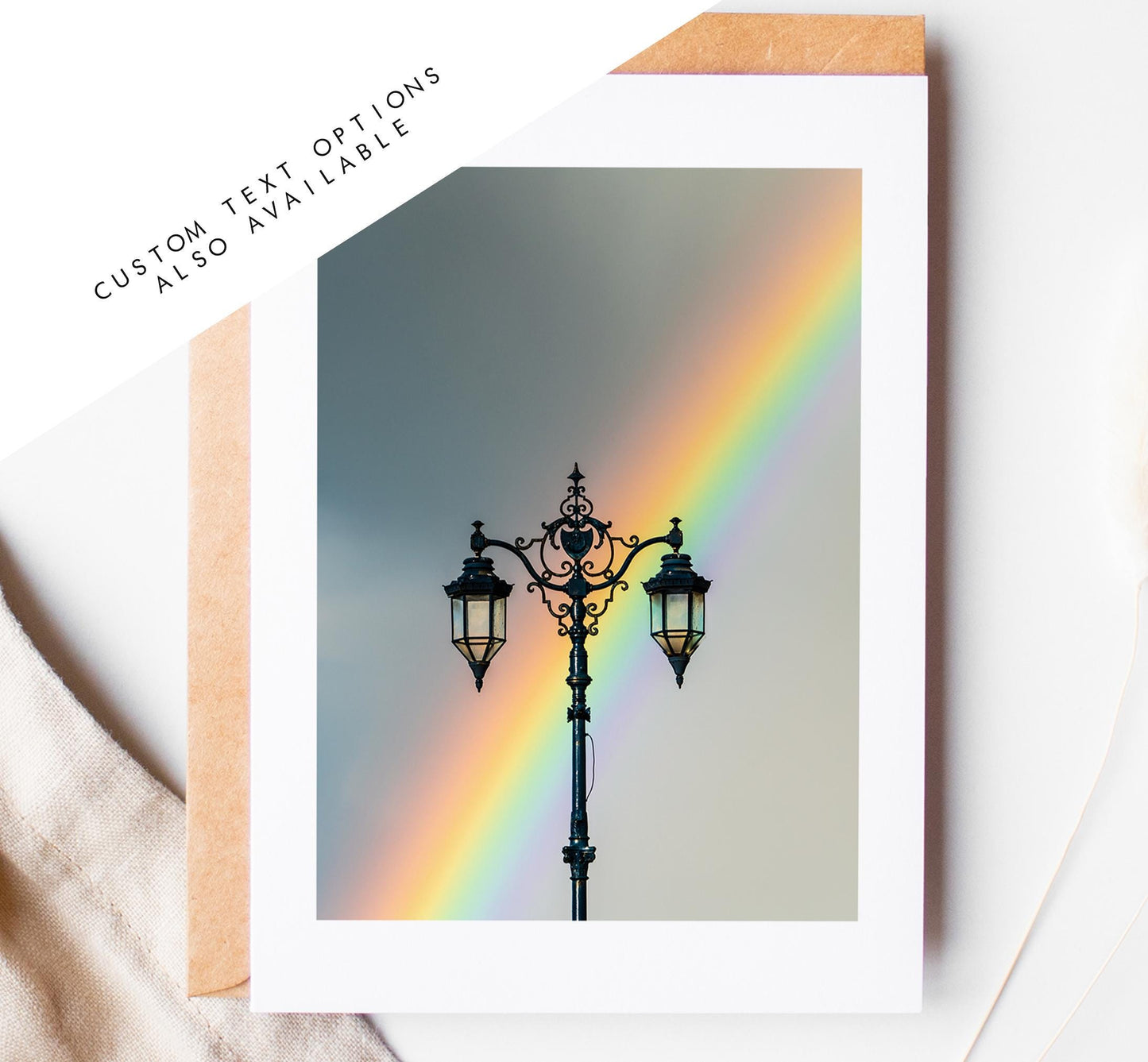 Rainbow Greeting Card - Portsmouth and Southsea Photography Greeting Cards - Envelope Included - Birthday - Wedding - Anniversary