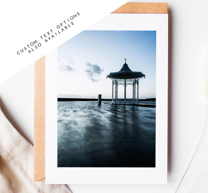 Southsea Bandstand Greeting Card - Portsmouth and Southsea Photography Greeting Cards - Envelope Included - Birthday - Wedding - Anniversary