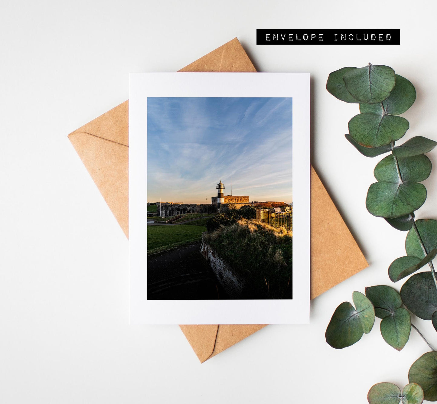 Southsea Castle Greeting Card - Portsmouth and Southsea Photography Greeting Cards - Envelope Included - Birthday - Wedding - Anniversary