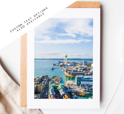 Portsmouth Greeting Card - Portsmouth and Southsea Photography Greeting Cards - Envelope Included - Birthday - Wedding - Anniversary