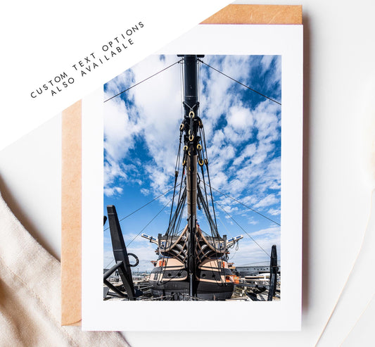 Victory Greeting Card - Portsmouth and Southsea Photography Greeting Cards - Envelope Included - Birthday - Wedding - Anniversary