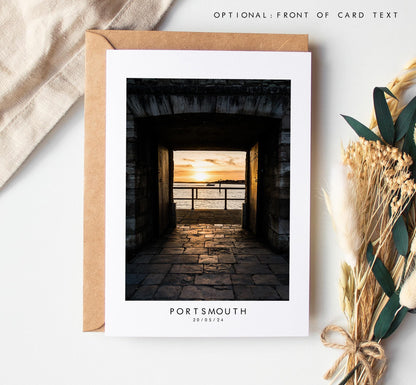 Hotwalls Greeting Card - Portsmouth and Southsea Photography Greeting Cards - Envelope Included - Birthday - Wedding - Anniversary