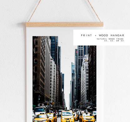 New York Print - New York City Taxi - Photography Print - New York Photography - Yellow Taxi - New York Print  - NYC -  Canvas - Framed