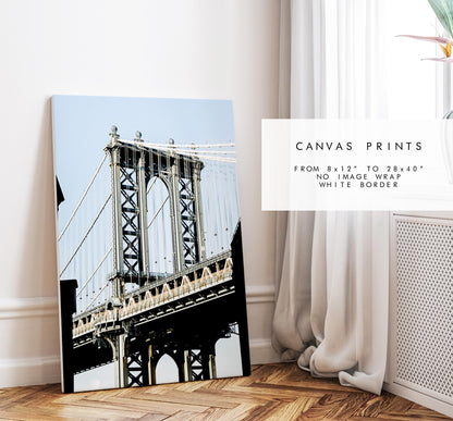 Manhattan Bridge - New York Photography Print - DUMBO - Brooklyn - Brooklyn Print - NYC - New York City Artwork - New York City Print