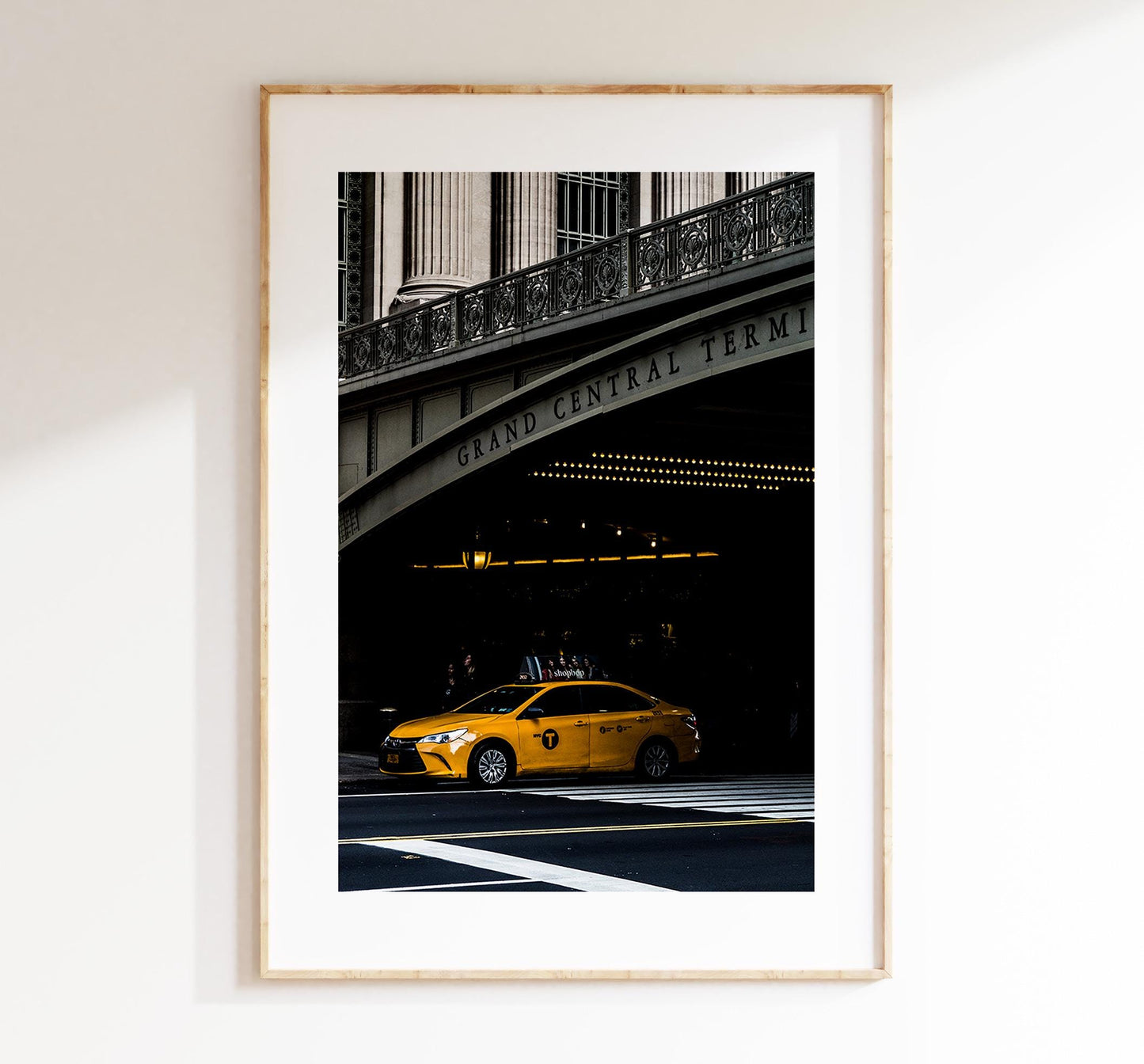 Grand Central - New York Print - Fine Art Photography Print - New York Photography - New York Taxis - Grand Central Station - NYC - Taxi Cab