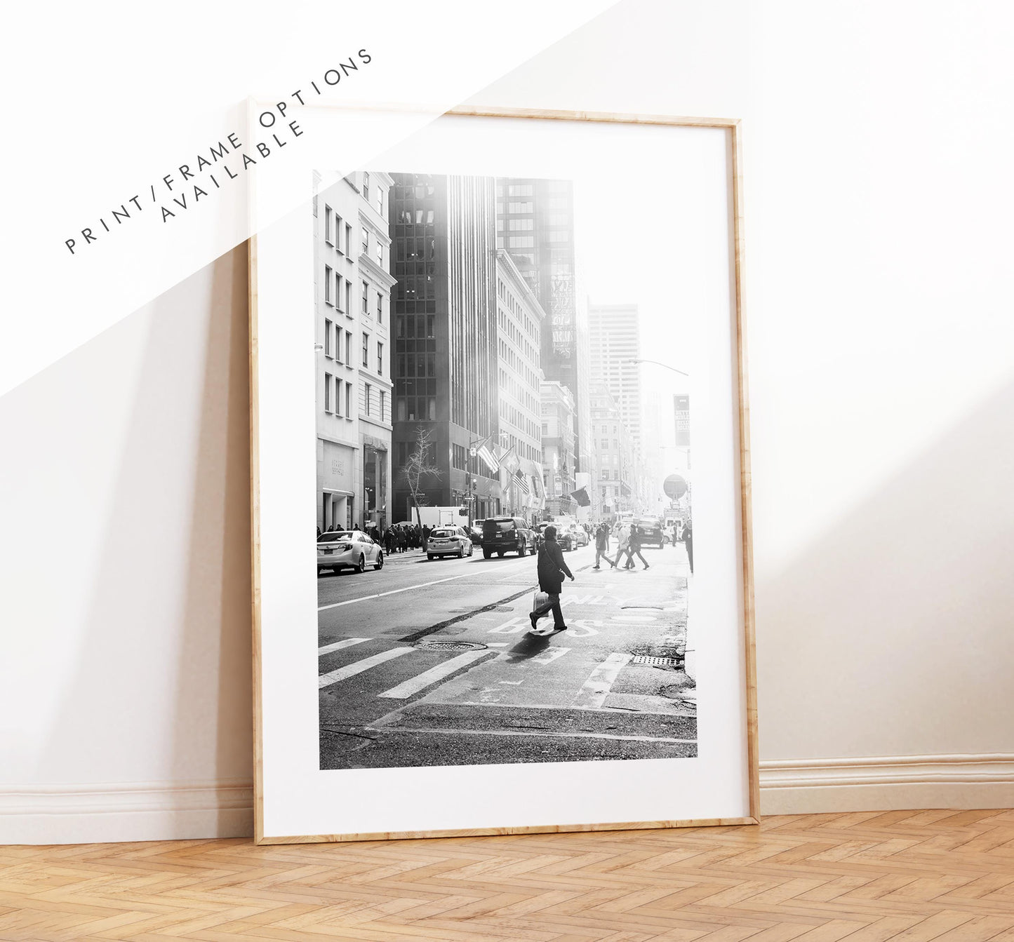 New York Black and White Minimalist Print  - Fine Art Photography Print - New York Photography - Manhattan - NYC - People - Street - Art