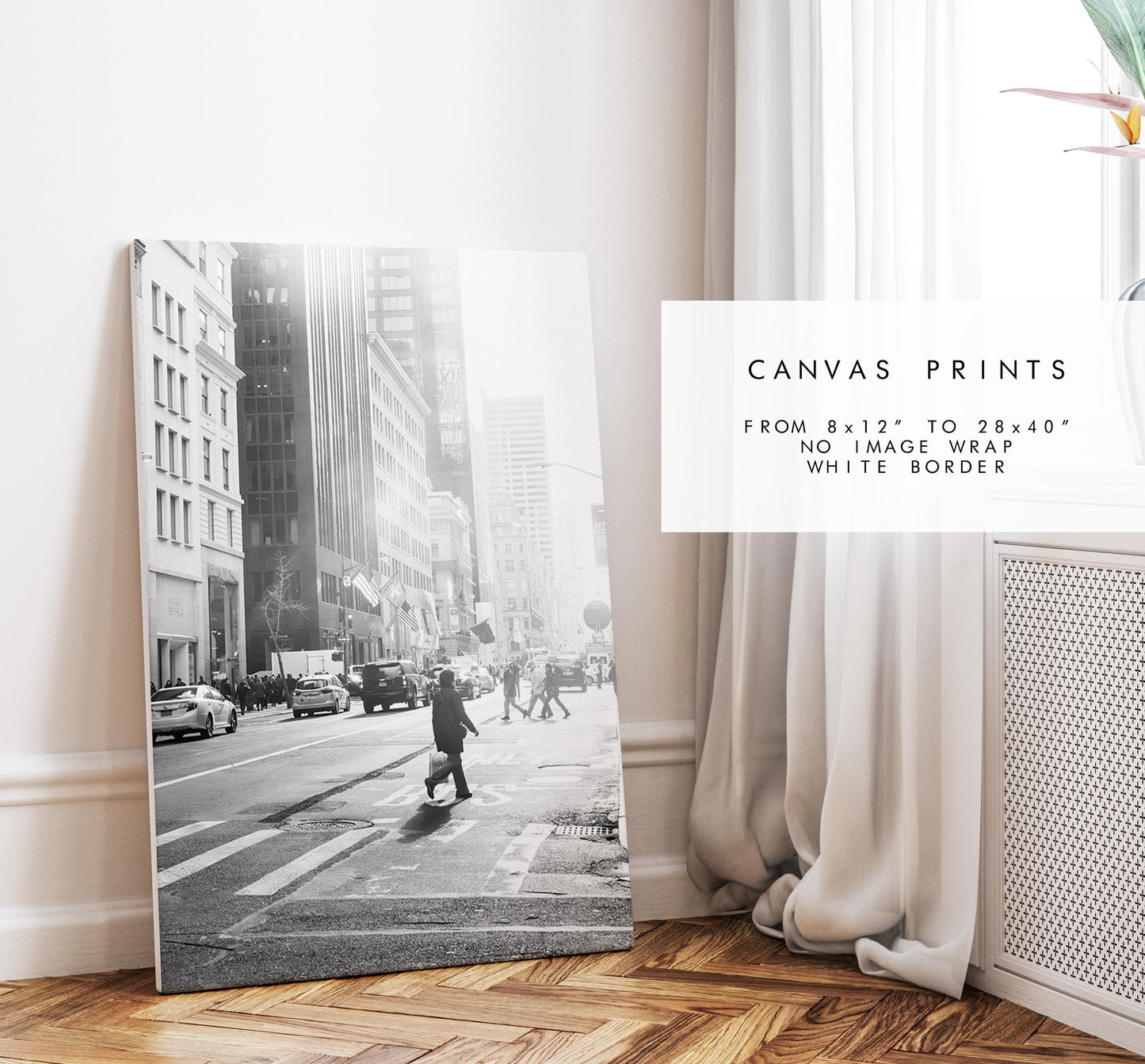 New York Black and White Minimalist Print  - Fine Art Photography Print - New York Photography - Manhattan - NYC - People - Street - Art