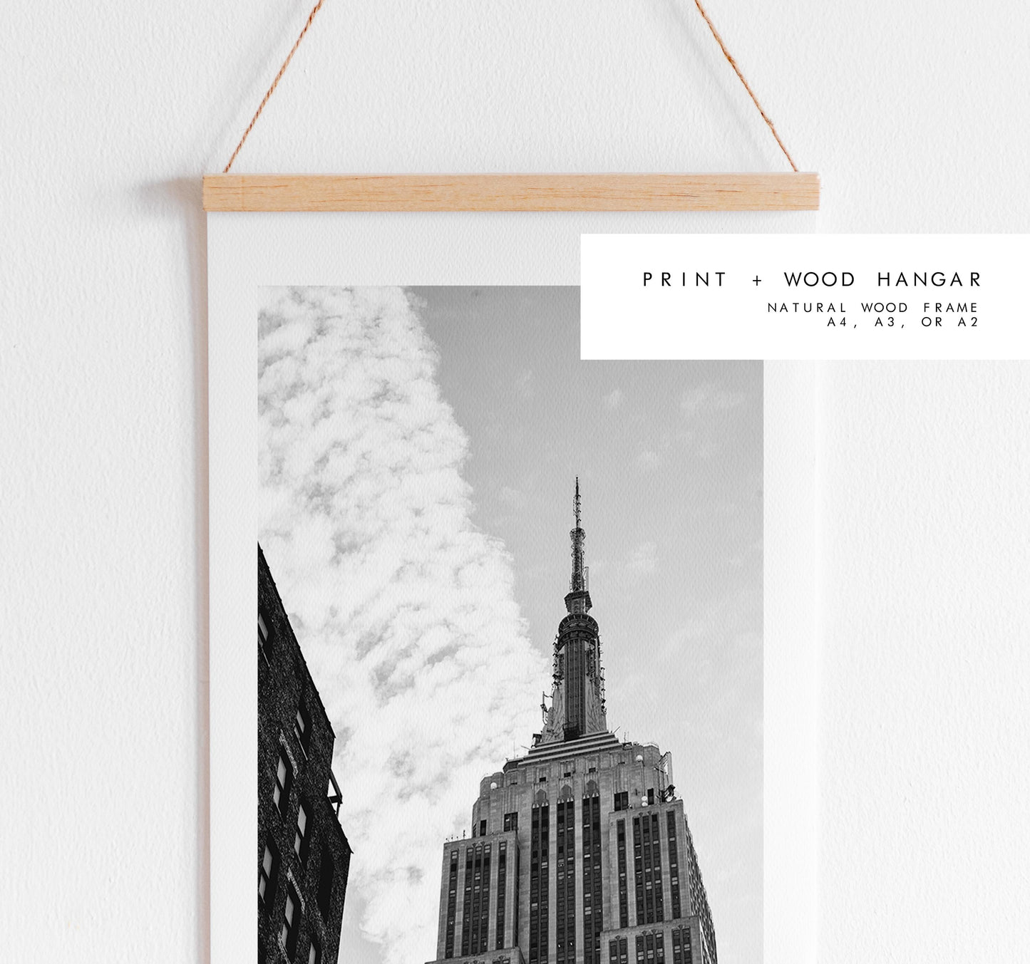 Empire State Building Print - NYC Photography Print - New York City - Prints or Framed Prints available - Black and White Photography