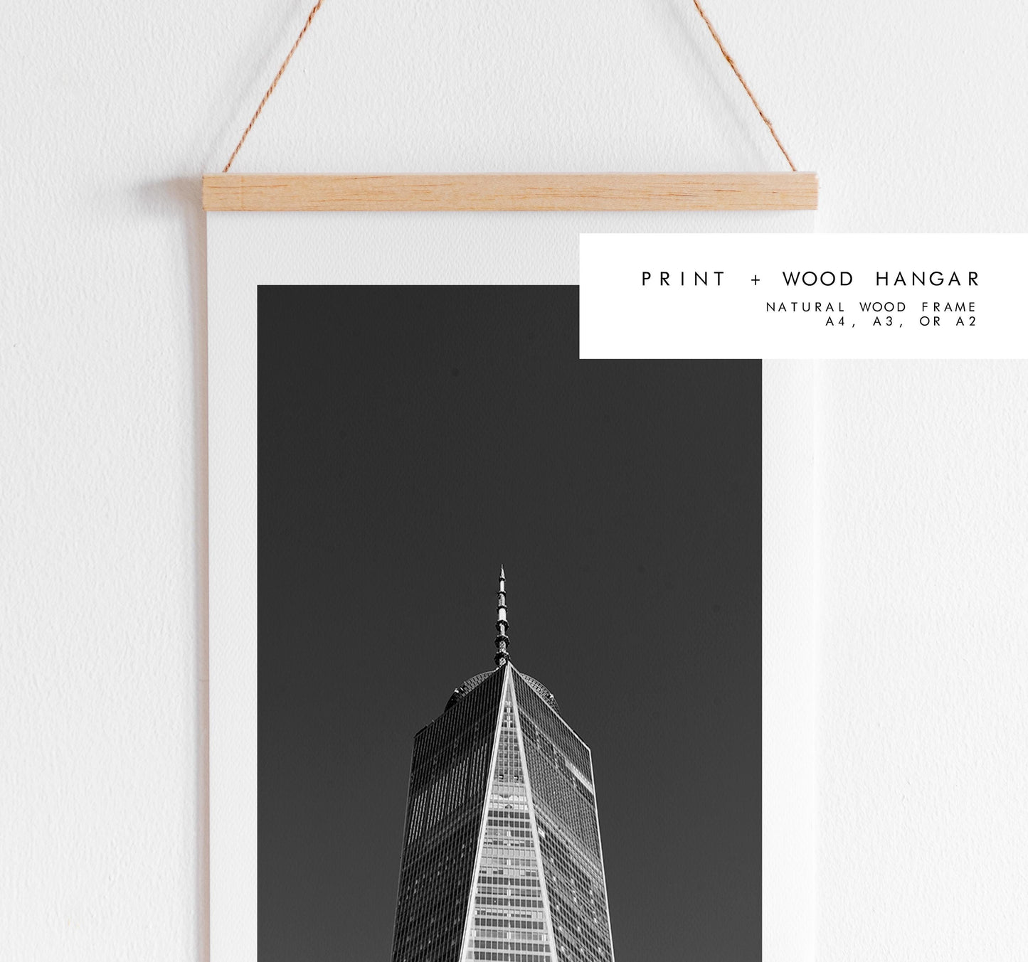 World Trade Center Print - NYC Photography Print - New York City - Prints or Framed Prints available - Black and White Photography