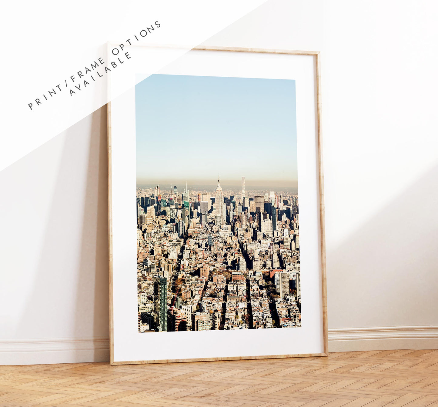 New York Skyline Print - NYC Photography Print - New York City - Prints or Framed Prints available - New York City Wall Art