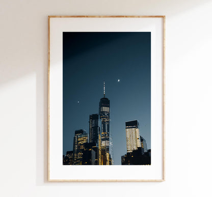 Lower Manhattan Skyline Print - NYC Photography Print - New York City - Prints or Framed Prints available - New York City Wall Art